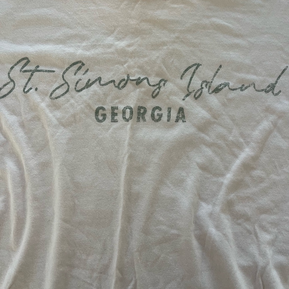 St. Simons Island Georgia Women's Pale Pink T-Shirt